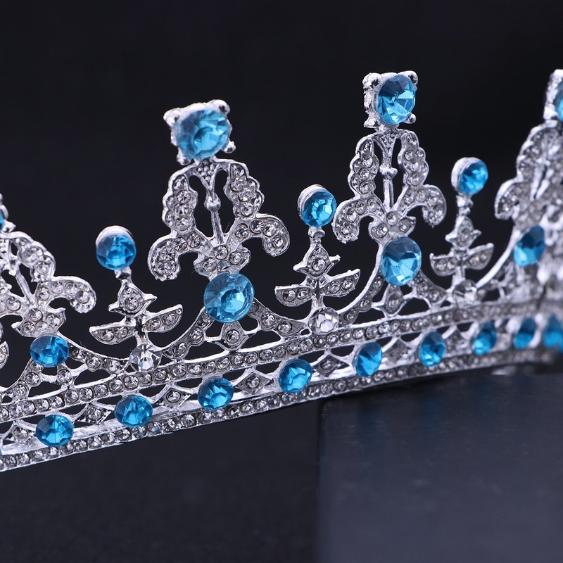 Frcolor Wedding Tiara Crown, Rhinestones Crystal Bridal Pageant Princess Tiara