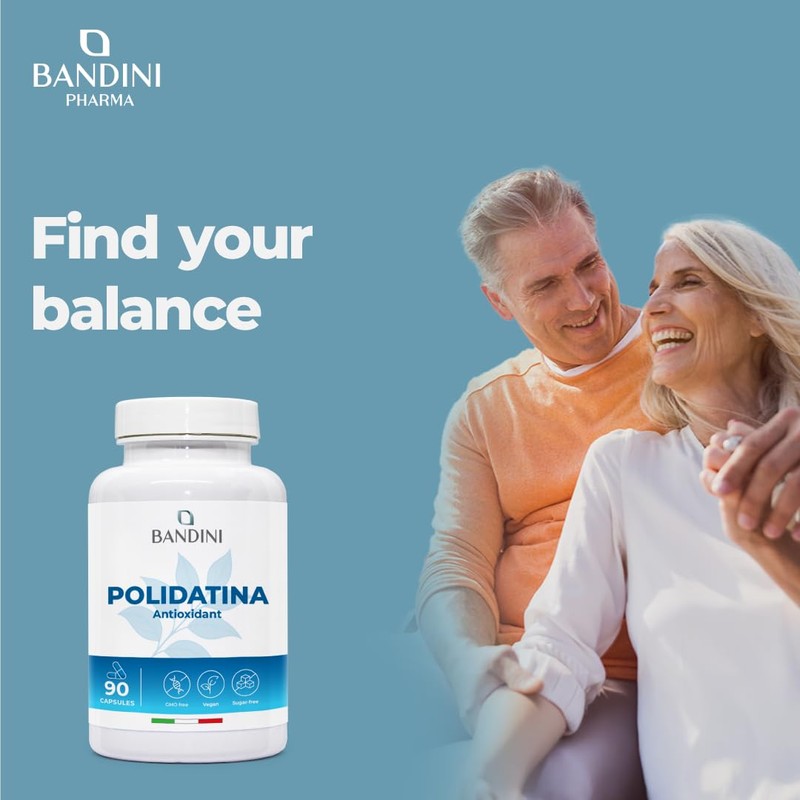 Bandini® Pure Polydatin 100mg - 90 Vegetarian Capsules - Japanese
