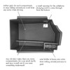 Vesul Center Console Armrest Storage Box Compatible with Infiniti QX50