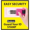 Plus Guard Your Id Roller Stamp, White