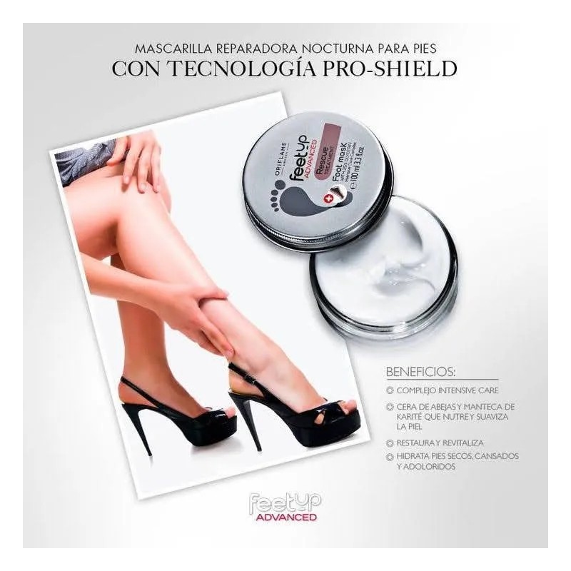 Mascarilla Para Pies Hidratacion Intensiva