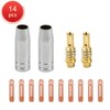 14 pcs Consumable Parts Kit .030 fit Everlast Cyclone 200ES