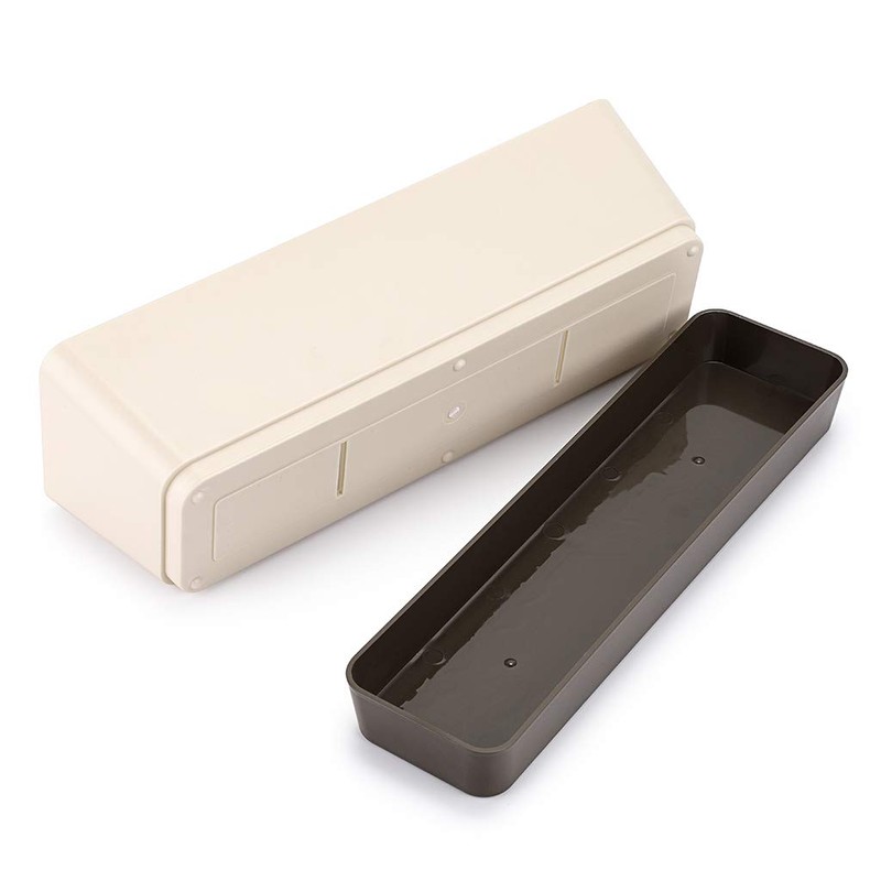 Skelang 3 Pack Rectangle Rectangle Plastic Gardener Outdoor Balcony Flower