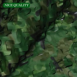 WINWAY Camo Netting Camouflage Net Bulk Roll Sunshade Mesh Net for Hunting Shooting Military Theme Party Decoration