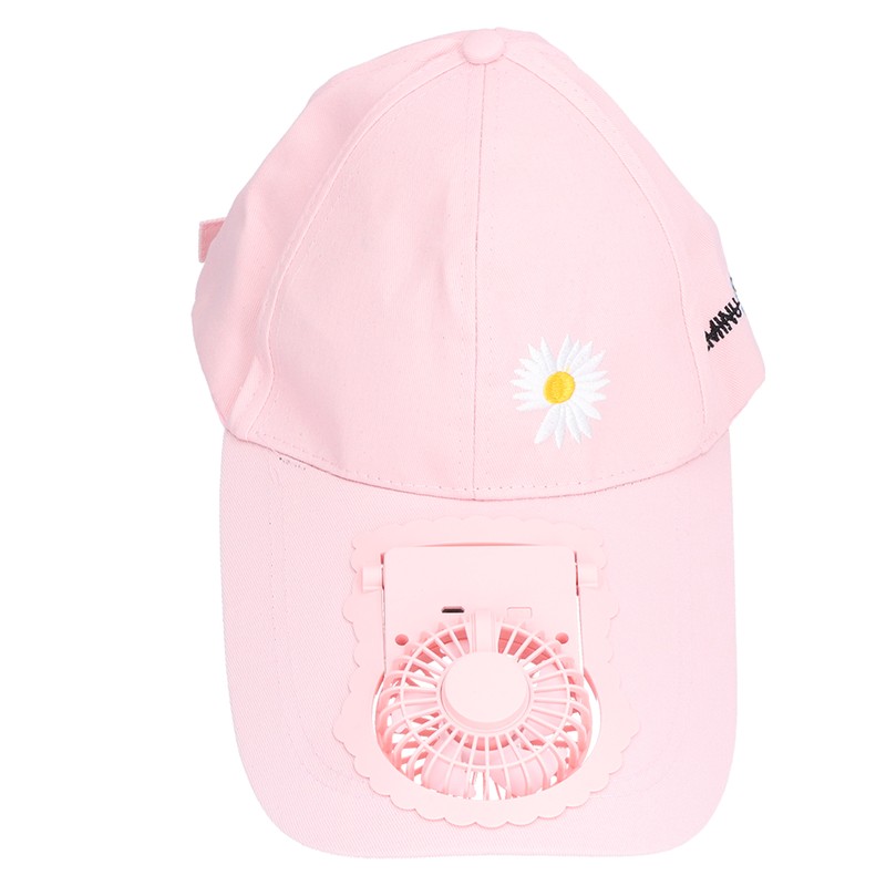 Cooling Fan Hat USB Charging Breathable Shade Sunscreen Fan Hat