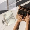 Aesthetic Thick Spiral Notebook Journal For Women in B5 Format
