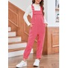Meikulo Girls Fleece Overalls Kids Warm Winter Loose Casual Jumpsuits
