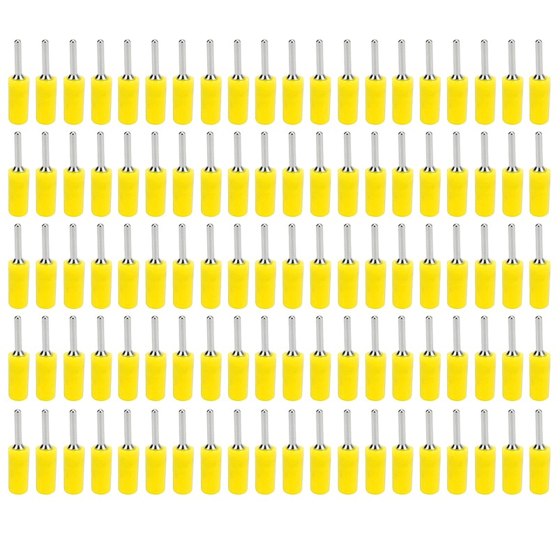 100Pcs Banana Plug Male Nickel Plated Brass Pin Straight for