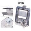 DOONARCES 4Pcs Trailer Paddle Toolbox Lock Stainless Steel Truck Tool