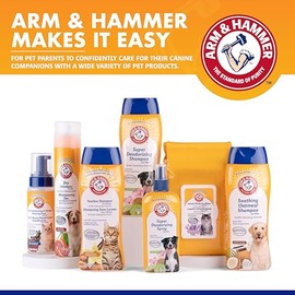 Arm  Hammer for Pets Champú para Cachorros sin lágrimas  Champú para Perros sin lágrimas para Cachorros Limpia y desodoriza Suavemente  Aroma de Agua 