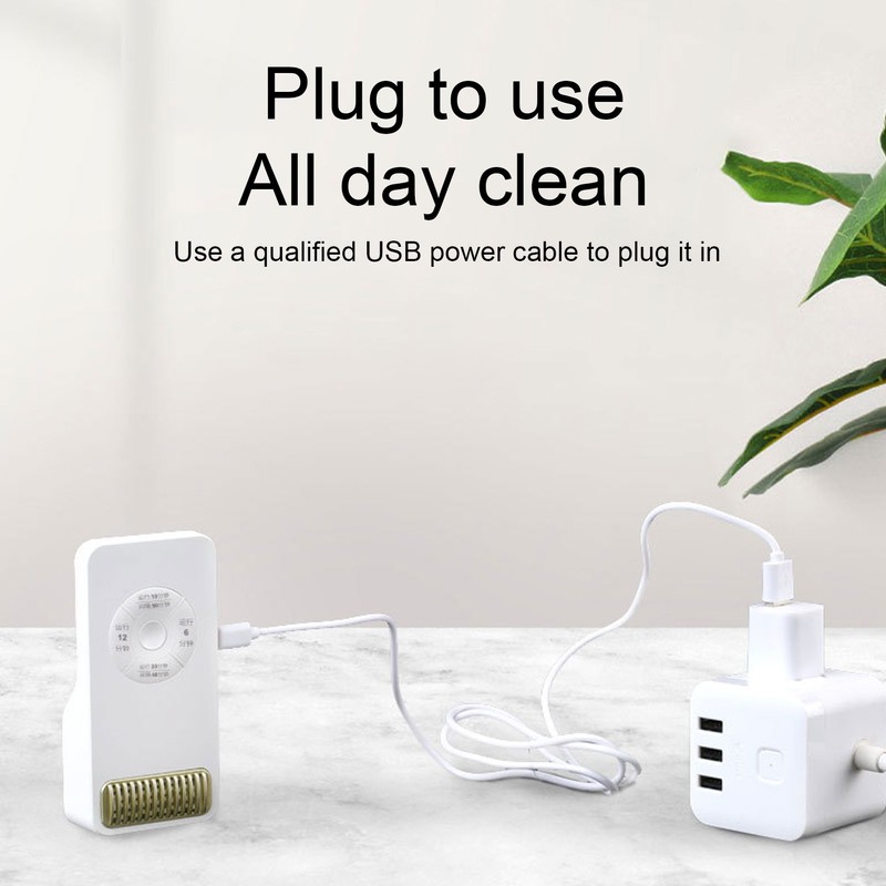 Air Cleaner Effective Clean Negative Ion Mini Air Cleaning Machine