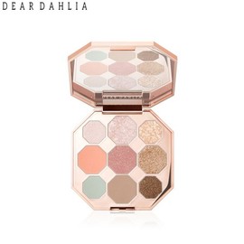 DEAR DAHLIA Blooming Edition Garden Of Light Palette 9.7g, Color:02 Dusk