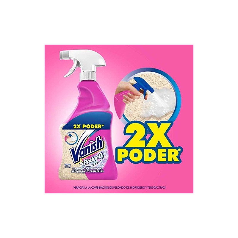 Vanish Quitamanchas para Alfombras, Tapicerías y más, 650ml