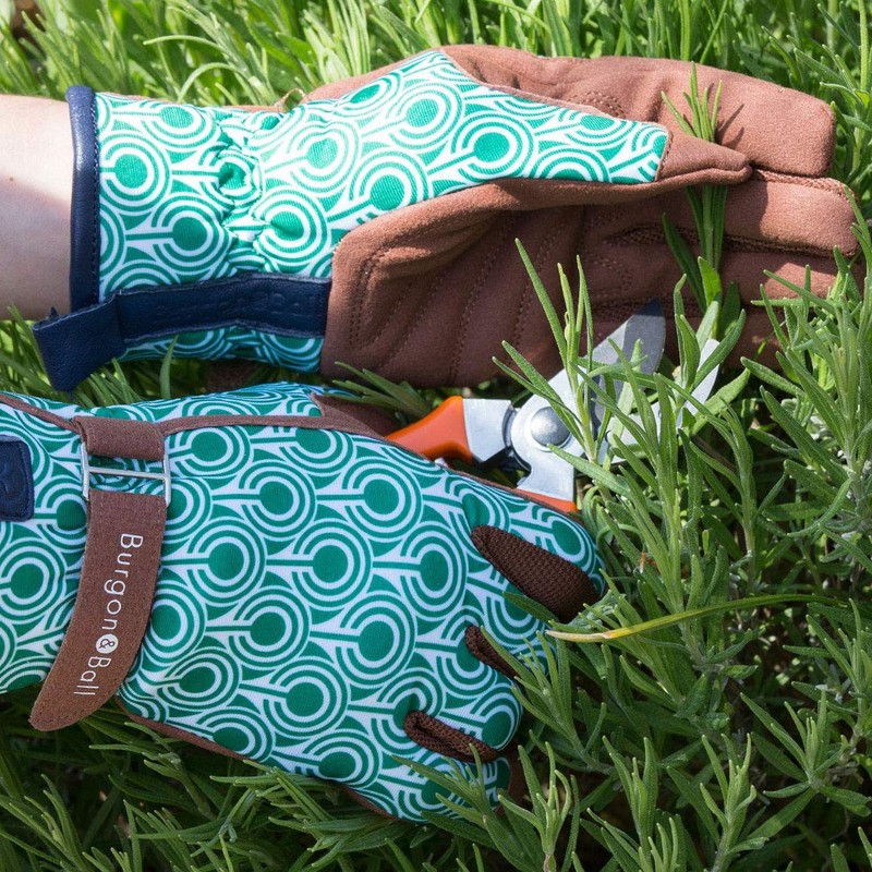 Burgon & Ball Love The Glove Gardening Gloves, Small/Medium, Deco