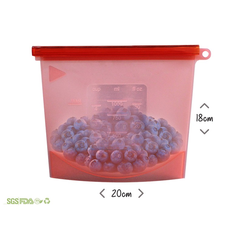 Large Freezer Bags (UK Company) Reusable Food Bags Kitchen Storage