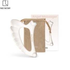 FACE FACTORY V-line Ceramic Angel Guasha Massager 1ea