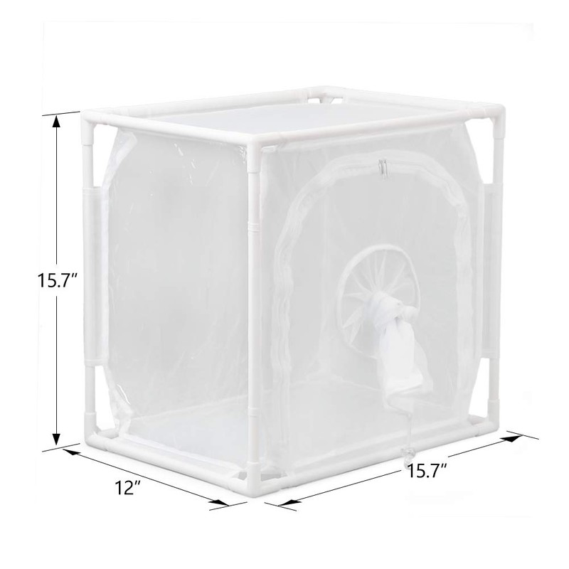 RESTCLOUD Monarch Butterfly Habitat Cage, Outdoor Insect Mesh Cage Terrarium