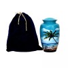 HLC URNS – Beach Blue Cremation Urn for Human Ashes