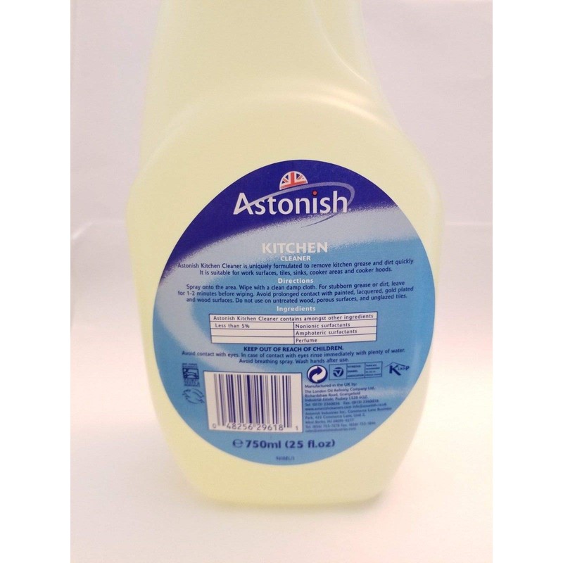 2-PACK Astonish Kitchen Cleaner 750ML by Astonish | Removes Grease