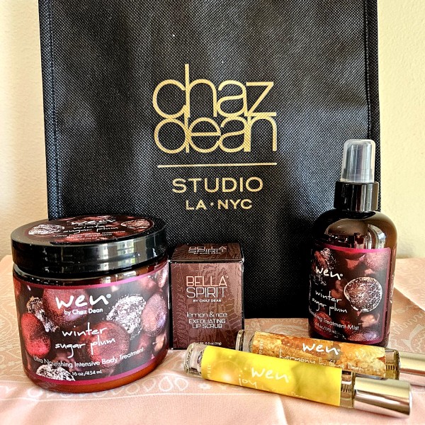 WEN 6-Wen ChazDean Intensive Body Treatment Lg.,Mist, Scrub,2-Parfum