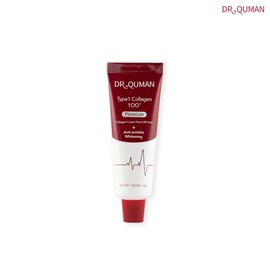 Dr. Qman Type 1 Collagen 100 Premium Cream Pack 30g 1 unit / 닥터큐먼 Type1 콜라겐100 프리미엄 크림팩 30g 1개