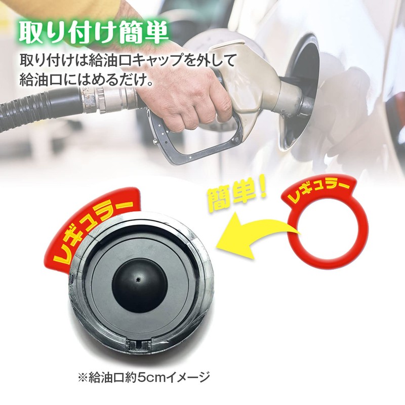 MAXWIN K-RG01-R Gasoline Cap Ring, Colorful Gasoline Tank Ring, Oil