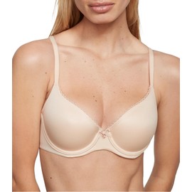 Victoria's Secret Everyday Comfort T Shirt Demi Bra, Smoothing, Bras for Women, Body by Victoria, Marzipan 36A