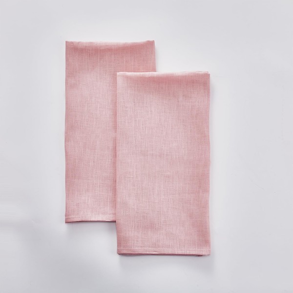 INYOWAKI 100% Pure Flax Linen Kitchen Hand Towels Set of