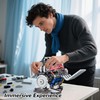 BrixVibe Mini V8 Engine Kit That Runs Building Set Technic