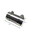 Universal Pipe Connector with Double Clamp for Exhaust System 125