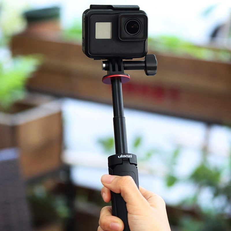 Ulanzi MT-09 Extension Pole Tripod, Mini Selfie Stick Tripod Stand