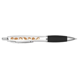 DV DESIGN 1 x Hedgehog Black Pen - Wildlife Nature Wild Animals Stationary School Equipment Teacher Friend Girls Boys Christmas Birthday #80682