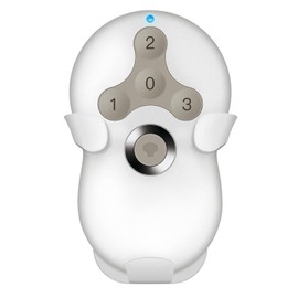 Ceiling Fan Remote Control Replacement for Hunter, Compatible with Hunter Remote 99122/99123, 3 Speed, Light Dimmer, 434MHz, Easy to Set with Mount Holder, Remote only - Receiver Not Included