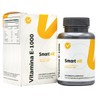 SMART VIT Vitamina E-1000 60 capsulas Suplemento alimenticio - Producto Original de Alta Calidad, Entrega Rápida y Segura, Garantía Incluida          