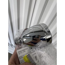 Niagara 1.25 gpm Earth Showerhead N2912CH Chrome Adjustable 9-jet turbo Massages