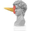 JTZXJJX 6.3 Inch Ice Cream David Head Resin Sculpture Statue