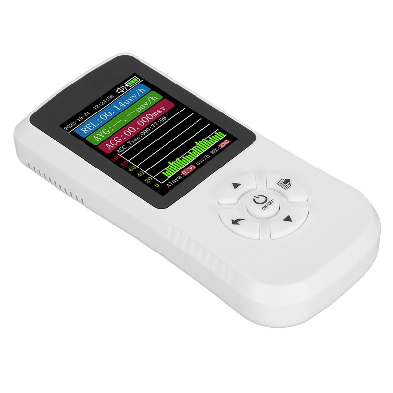 Geiger Counter Nuclear Radiation Detector 2.8 Inch LED Display X