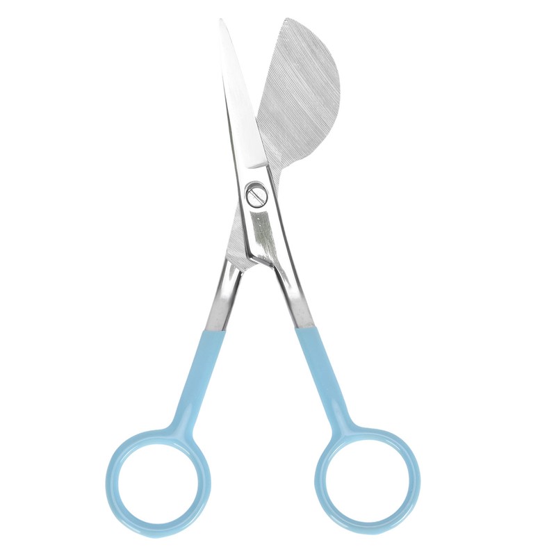 6 Inch Duckbill Scissors Stainless Steel Blades Duckbill Applique Scissors