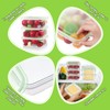 Uiifan 3 Pcs Sliced Cheese Container for Fridge Cheese Slice