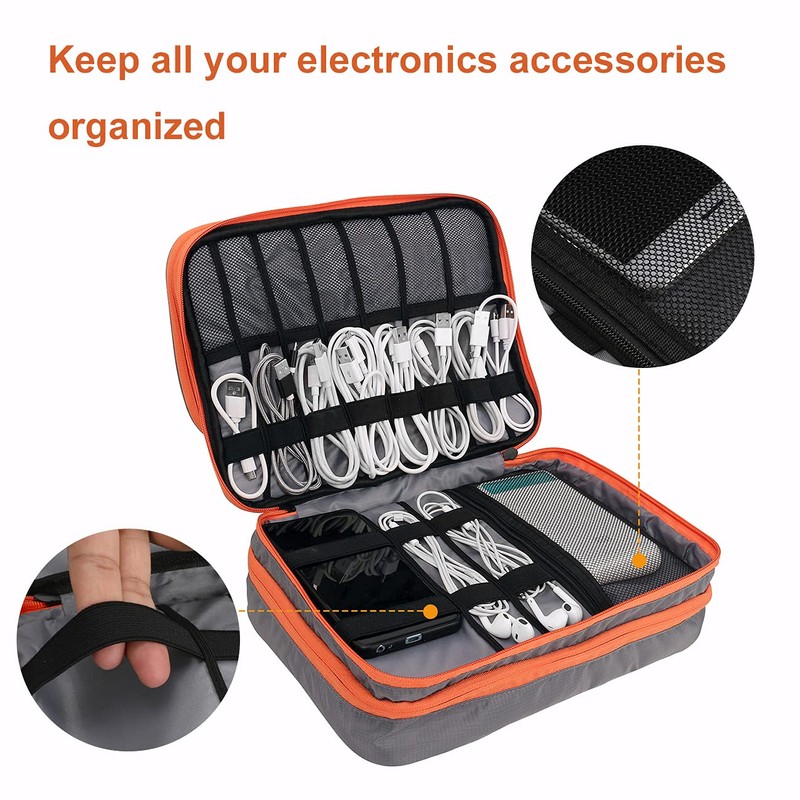 Travel Organizer Large Capacity Handbag Cable Organizer Bag Waterproof Carrying