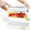 Ice Cube Tray With Lid and Bin,2-Pack Ice Trays for
