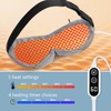 GNEGNI LIFE Heated Eye Mask,Smart Temperature&Timer Control, USB Soft Cotton