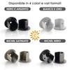 GIRASOLE HOME® Short Curtain Pole Bracket, 2 Pack Heavy Duty
