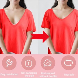 ALLILUYAA Quick Fixer for Clothes, Mini Sewing Needle, Quick Fixing Device for Clothes, Quilting Sewing Needle, Micro Sewing Needle, Micro Tagging Stitch Tool for Clothes