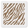 MAGJUCHE Tiger Print Stencil 6 Inches, Reusable Animal Print Stencil