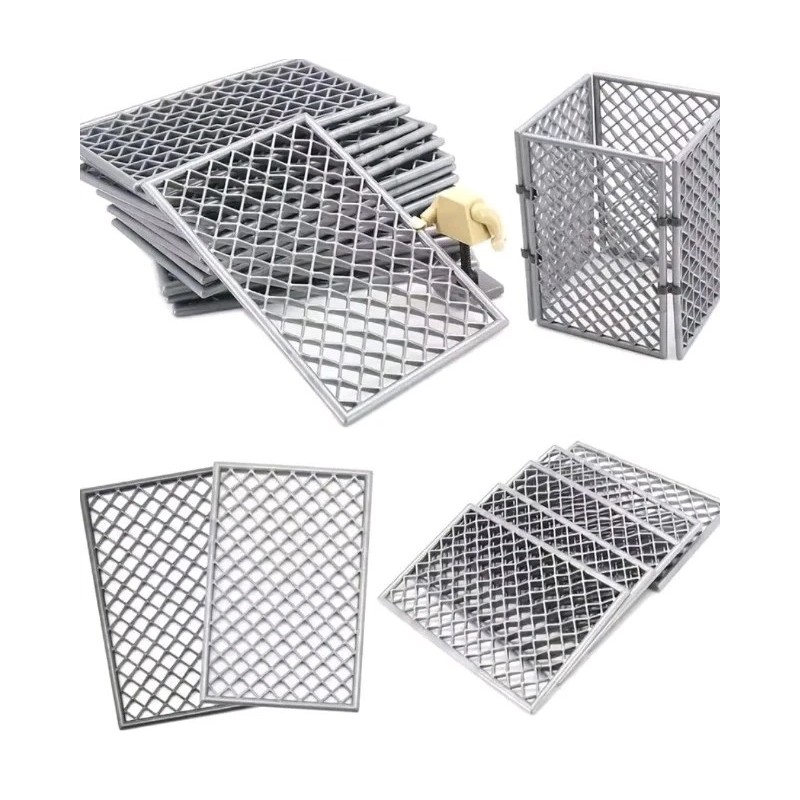 Unbranded Chain Link Fence Building Block Set Brand Compatible 4