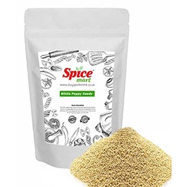 White Poppy Seeds | Khas Khas Poppy Seeds Premium Quality Free UK P&P 50g-950g (450g)