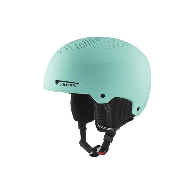 ALPINA ZUPO Unisex Children's Ski Helmet, Matte Turquoise 48-52 cm