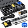 Cordless Soldering Iron Kit for Electronics Repair – Adjustable 300–450°C