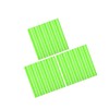 BULLSPANN 36 Pcs Green Bicycle Reflector Reflective Version Durable ABS